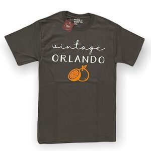 NWT Wool + Pepper Co. VINTAGE ORLANDO Unisex T-Shirt